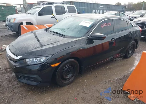 2016 Honda Civic Lx из США, поврежденный, VIN 19XFC2F50GE097024